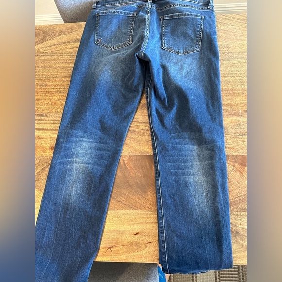 Kut from the Kloth Womens Boyfriend Jeans Mid Rise Denim Stretch Blue Size 10 - Picture 3 of 6